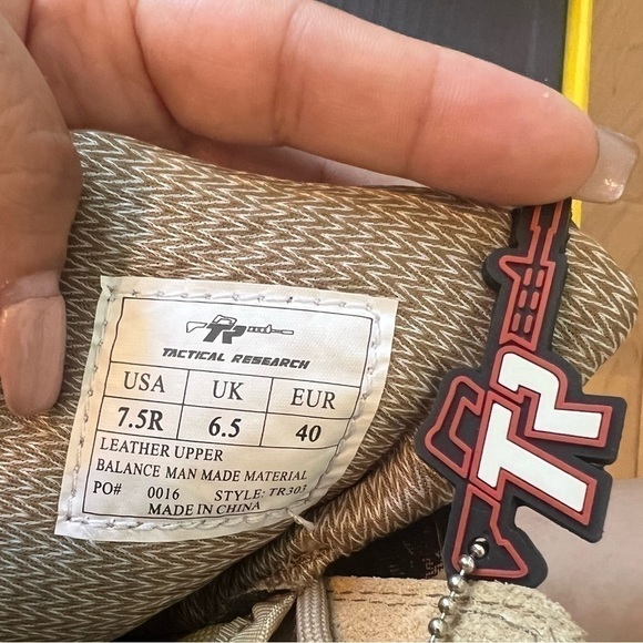 Belleville Boots 7.5 Tactical Research TR303 Suede Desert Tan Combat Military - Picture 6 of 16